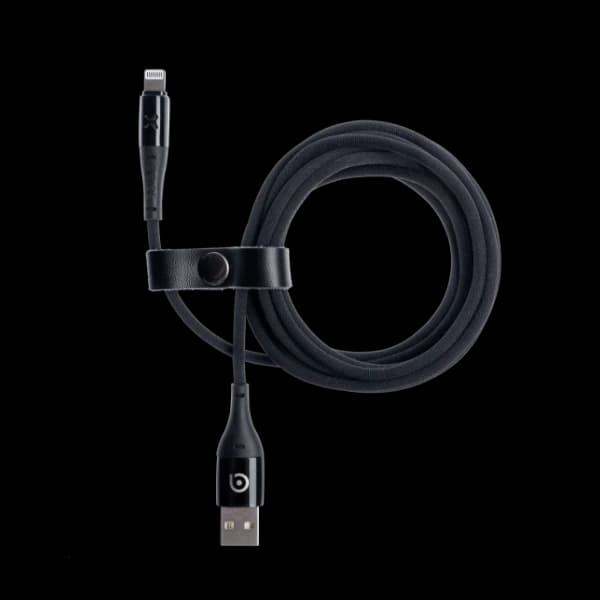 Apias Smart USB-Lightning Cable 2 M, svart