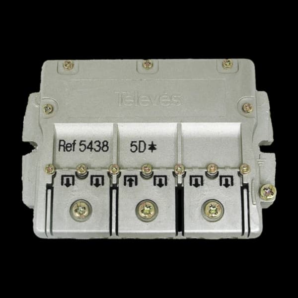 Televes 543802 Easy-F splitter 5-way