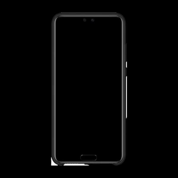 HUAWEI P20 Silicone Cover, sort