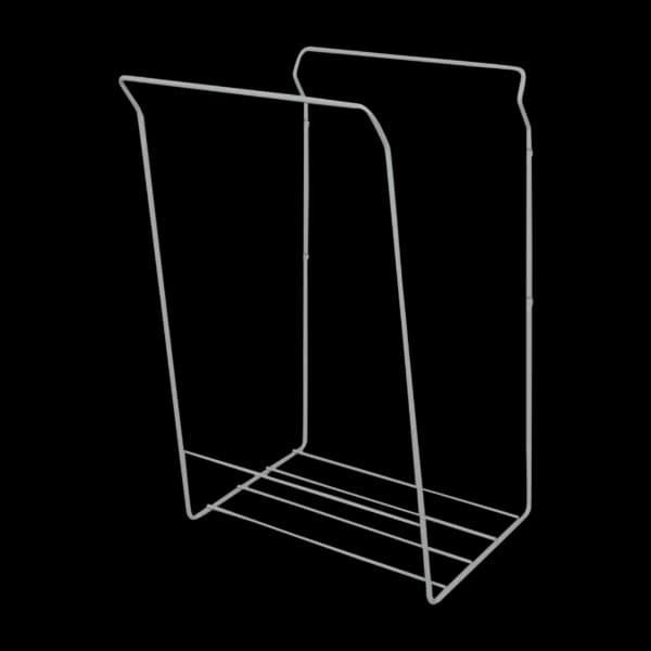 Avfallsstativ, sølv