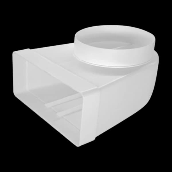 Thermex 90-graders hjørnestykke, 220 x 90 mm / 150 mm