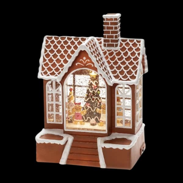 Konstsmide Vannlykt pepperkakehus