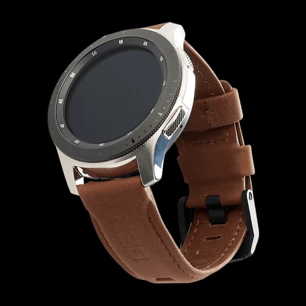 UAG Galaxy Watch 42 mm lærrem, brun