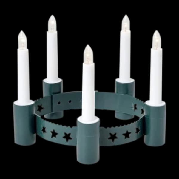 Konstsmide, grønn lucia-krone