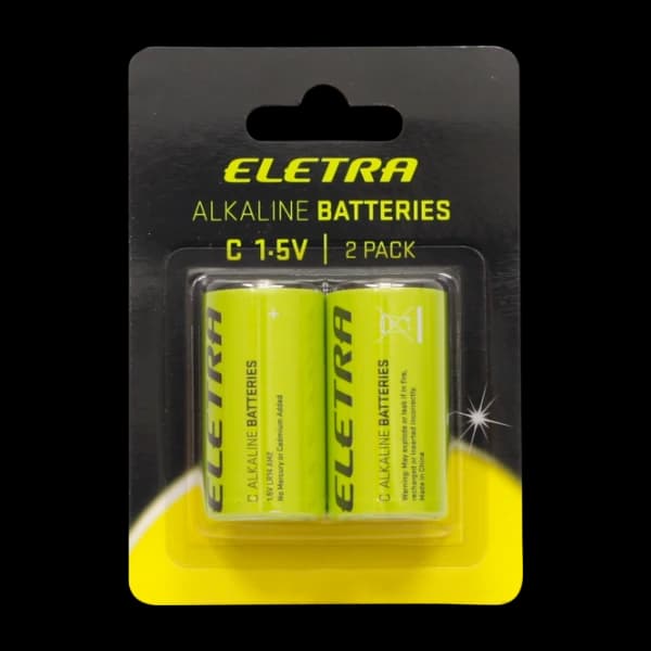Eletra Ea2C19 batteri Alk C, 2 pk