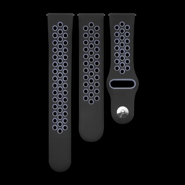 Triacle Sport Rem Universal 20 mm svart/grå