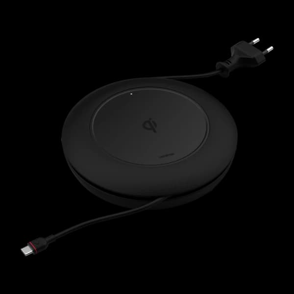 Unisynk USB-C laptoplader 75W med qi-lader