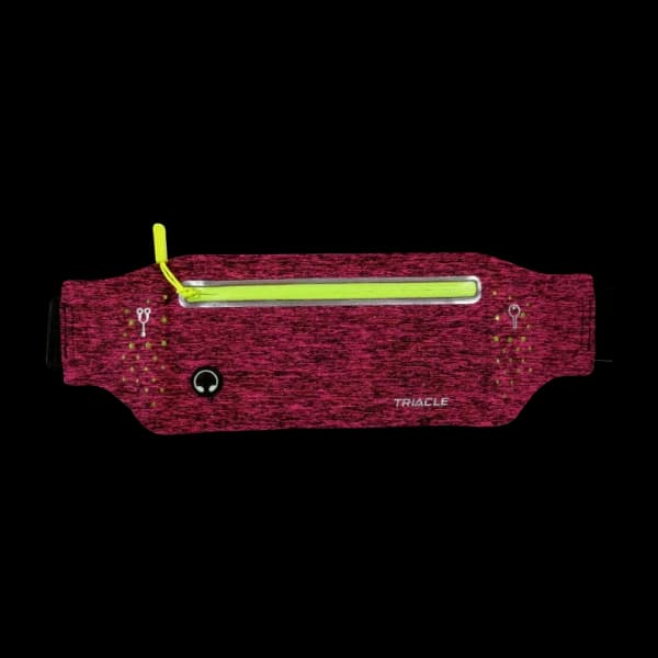 Triacle løpebelte med lommer, rosa