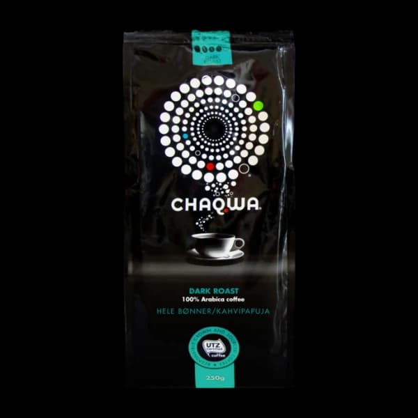 Chaqwa kaffebønner mørkbrent