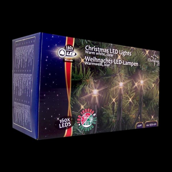 Julebelysning Streng 160 LED 17 m