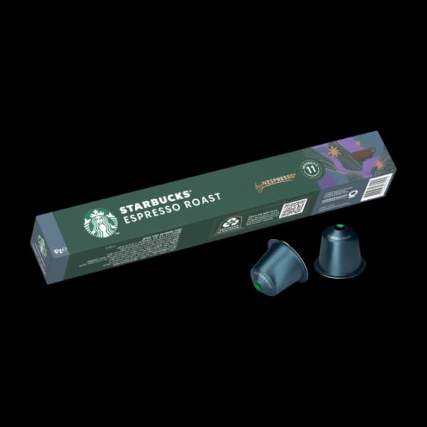 Starbucks Espresso Roast kaffekapsler By Nespresso