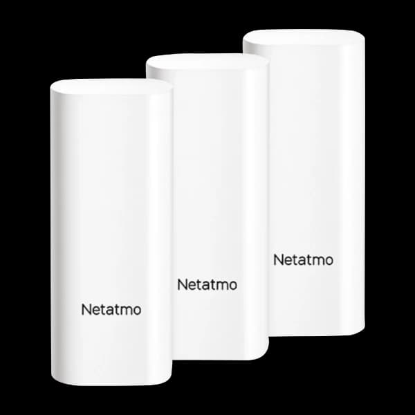 Netatmo Smarte dør- og Vindussensorer, 3 stk dtg-ec