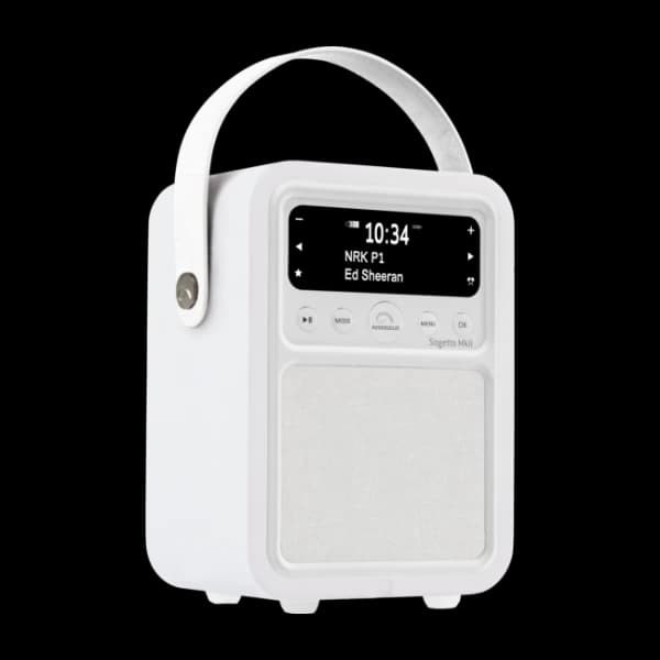 Amadeus Sogetto MK2 Bluetooth radio, hvit