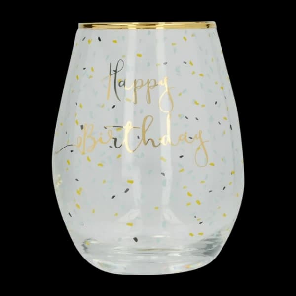 Creative Tops Ava & I BirtHDay glass