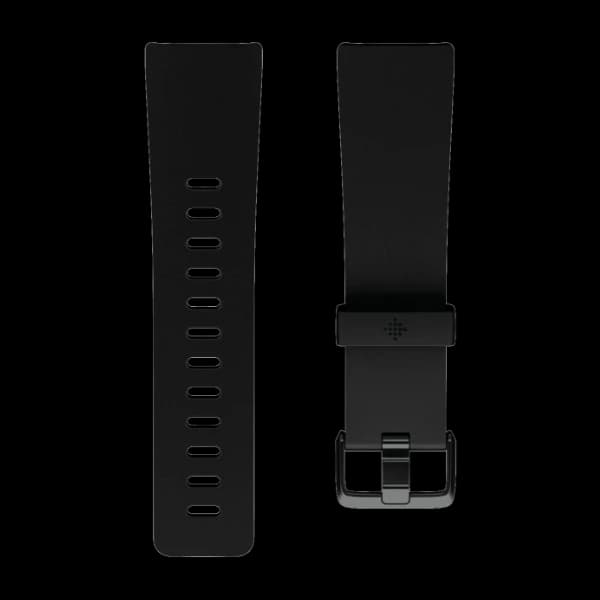 Fitbit Versa Klassisk Rem Large, sort