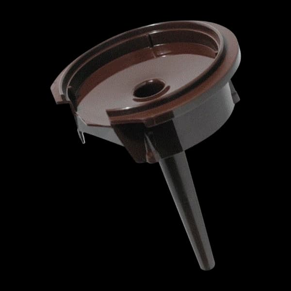 Blandelokk, brun 741