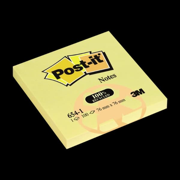 Post-it, yellow notes