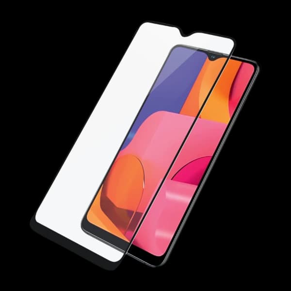 PanzerGlass Samsung Galaxy A20S Case Friendly skjermbeskytter, svart