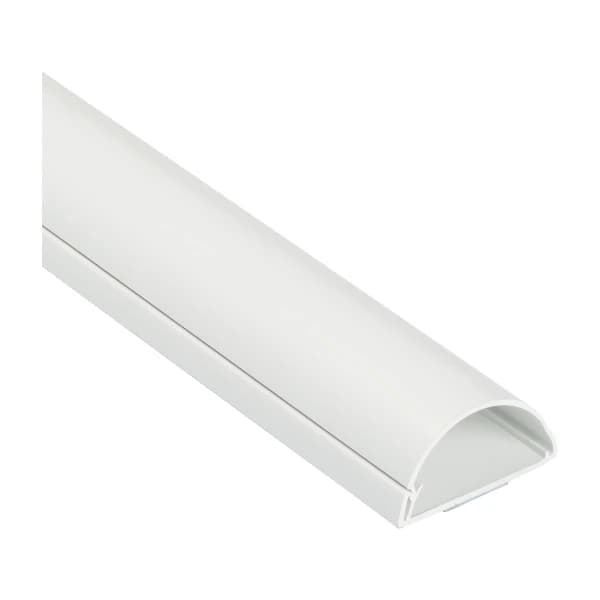 D-Line kabelsamler 50X25MM 1,5M, hvit