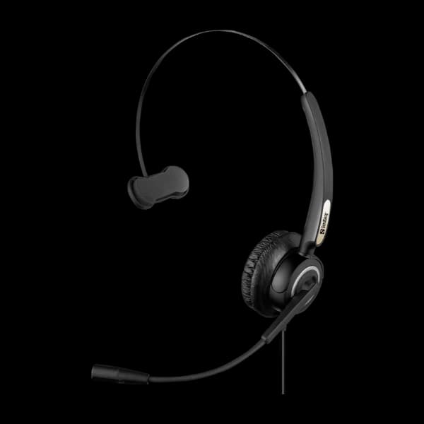 Sandberg 126-14 hodetelefon og headsett hodesett hodebånd USB Type-A, svart