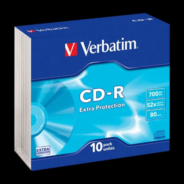 Verbatim CD-R 700MB/ 52X10PK Sc xprot