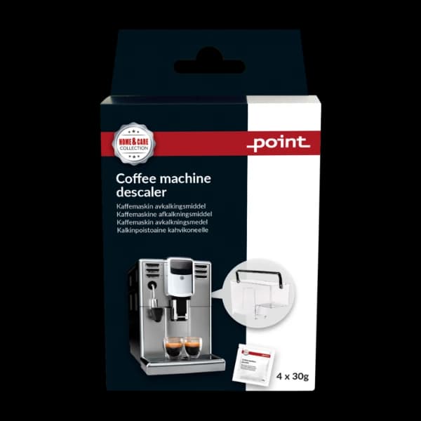 Point POPDESC kalkavkalkingsmiddel til kaffemaskin 4 X 30 g