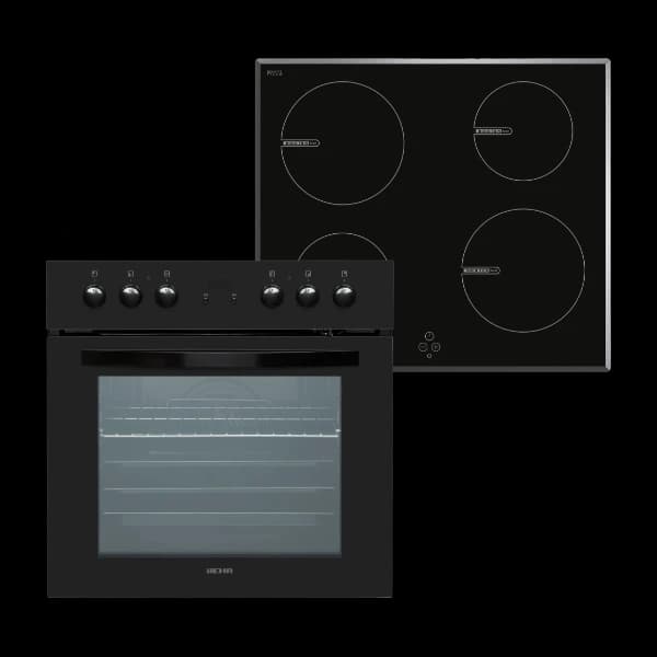 Beha Sb 624 It stekeovn og induksjonstopp, svart