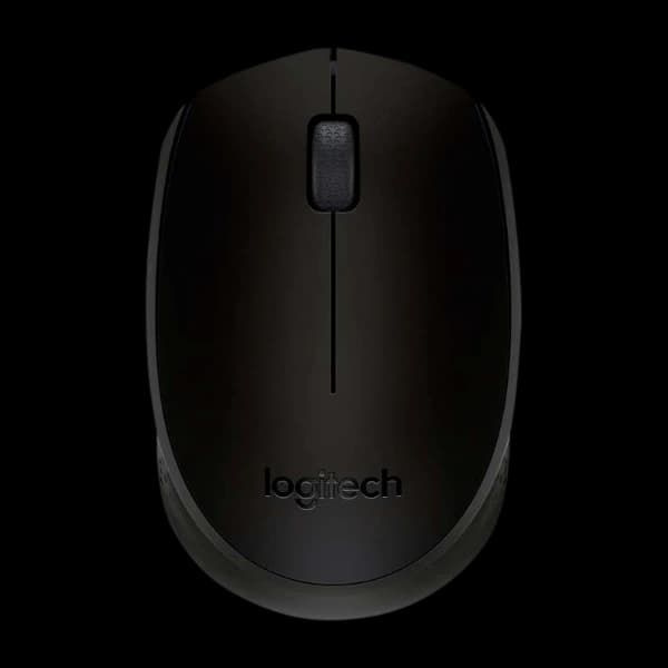 Logitech M171 trådløs mus, sort