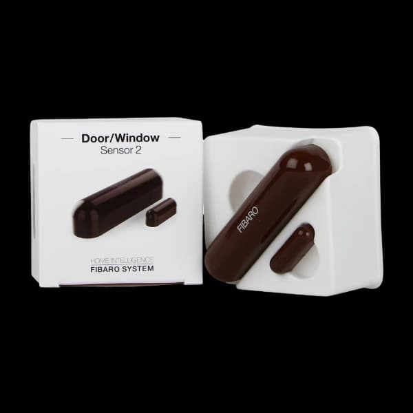 Fibaro Fgdw-002-7 Door/Window Sensor Dark, brown z-wave