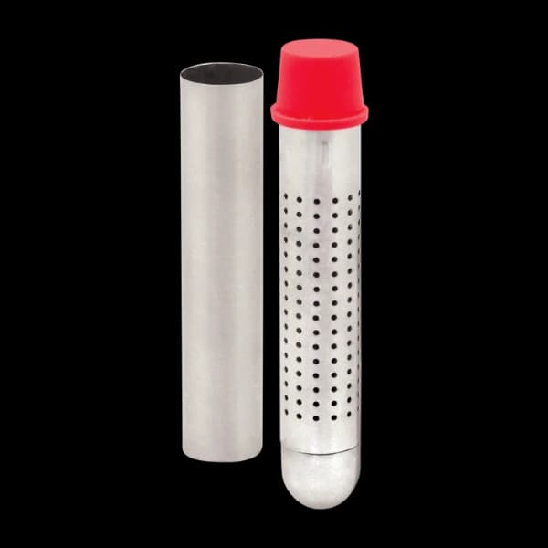 Kulz stål Tesil Tube, rød