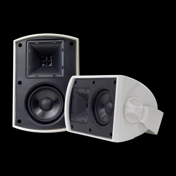 Klipsch AW-400 utendørs høyttalerpar, hvit