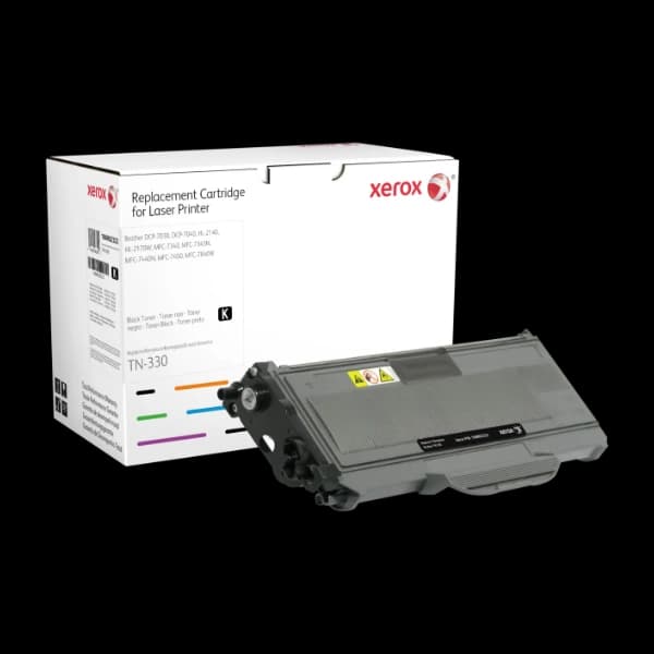 Xerox svart blekkpatron. tilsvarer Brother TN2110. Kompatibel med Brother DCP-7030/7040/7045w,