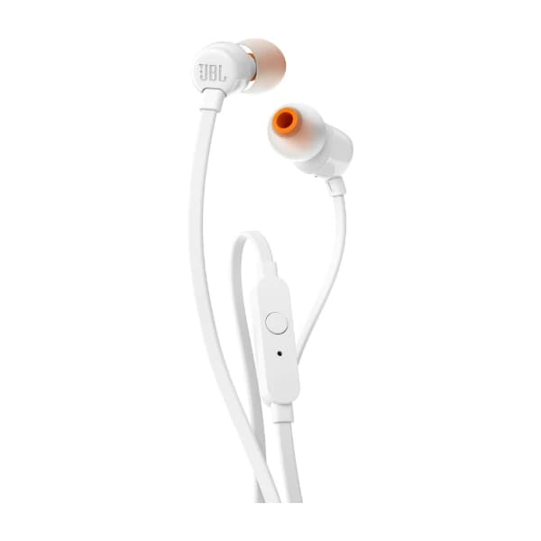 JBL Tune 110 In-Ear øretelefoner, hvit