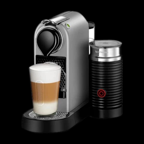 Nespresso Citiz & Milk kapselmaskin By Krups, sølv