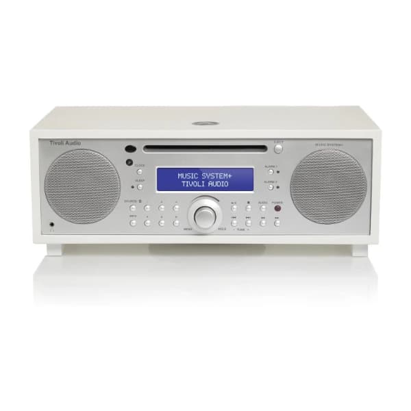 Tivoli Audio music System+ DAB BT mikrosystem, hvit