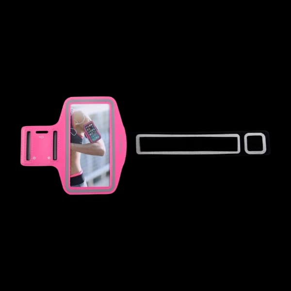 Triacle sportsarmbånd, rosa/sølv