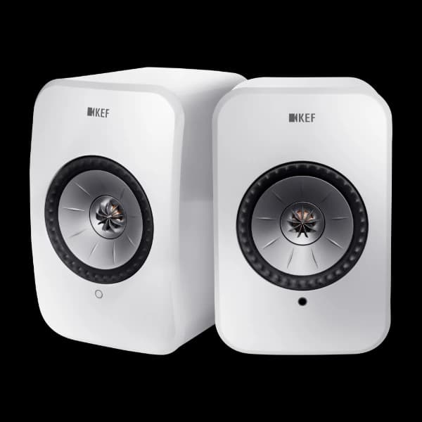 KEF LSX aktive høyttalere BT WiFi, hvit