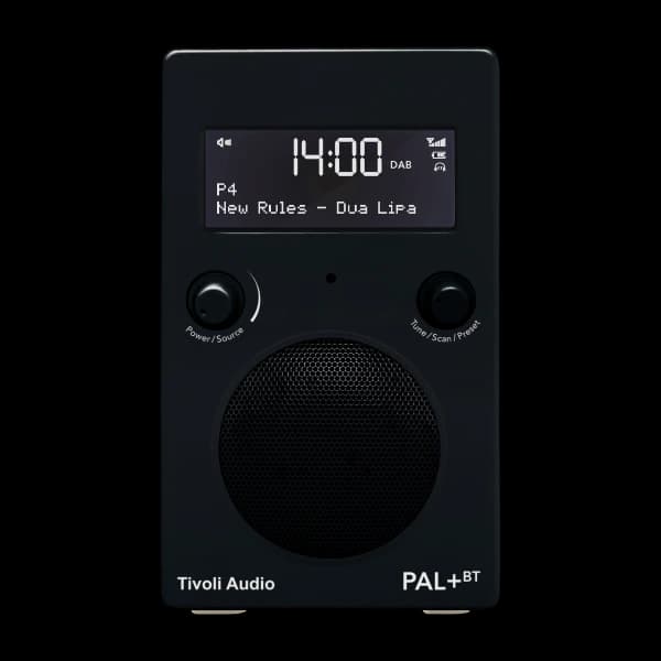Tivoli Audio Pal+ BT GEN2 radio, svart
